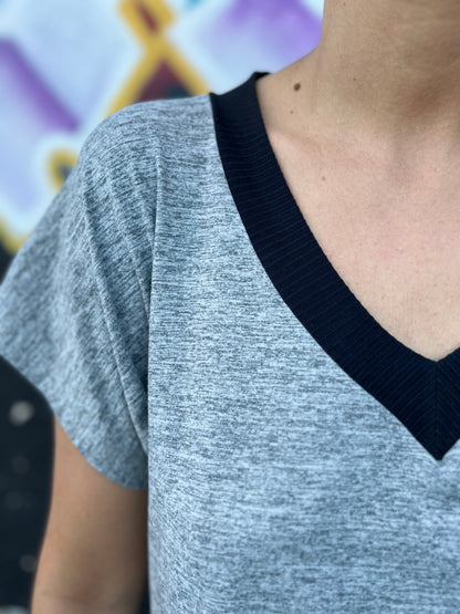 Baggy Gris Melange