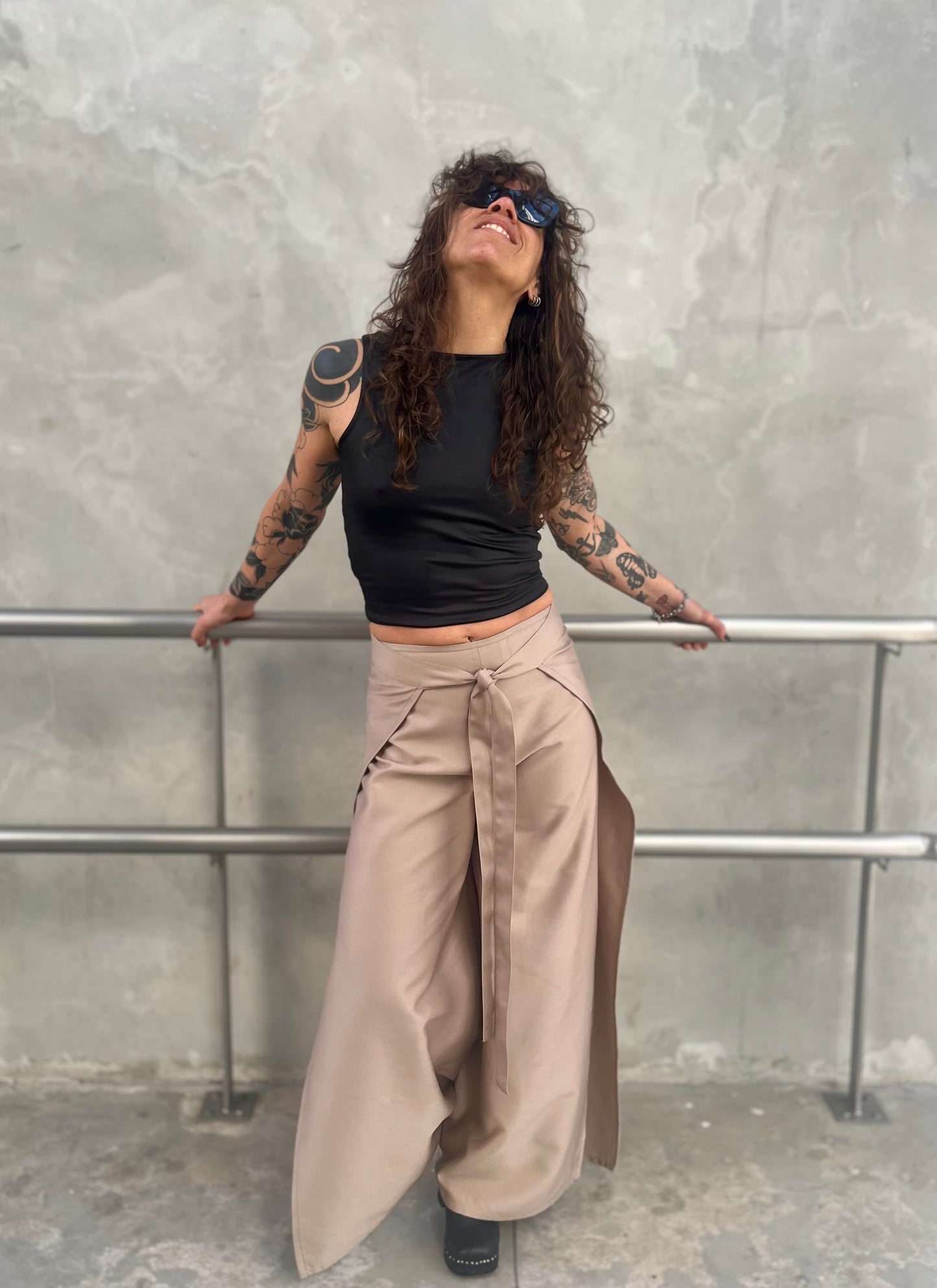 Pareo Largo Beige