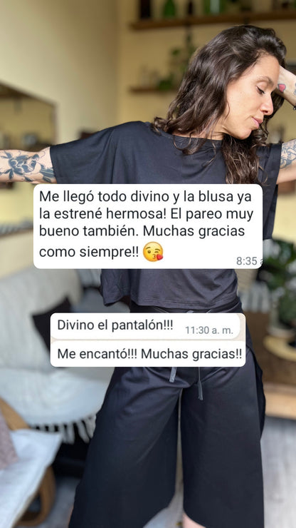 Pareo Negro Profundo