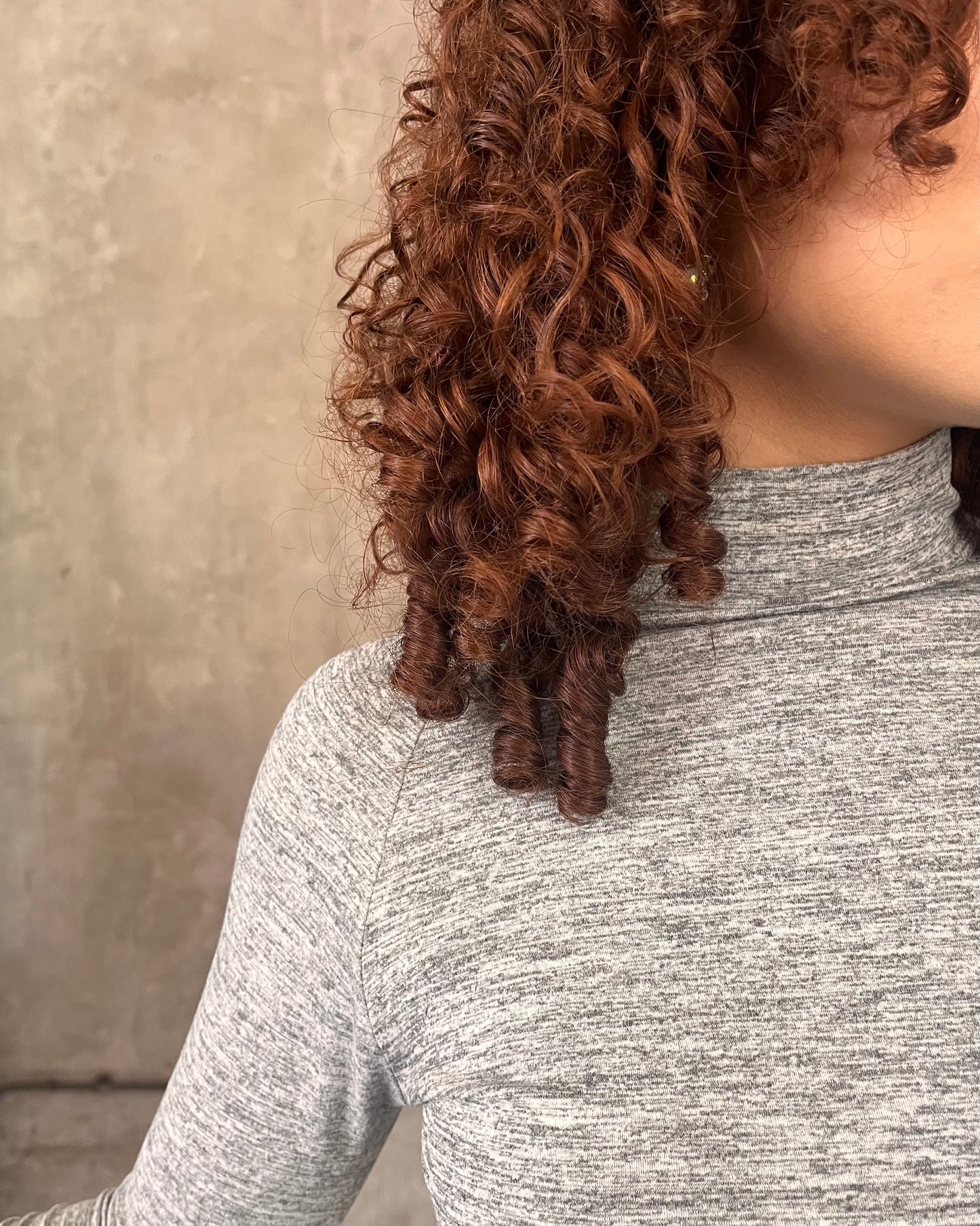 Polera Mona Gris Melange