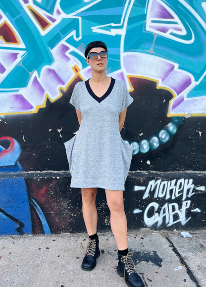 Baggy Gris Melange