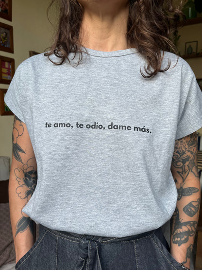 UNA REMERA QUE DIGA