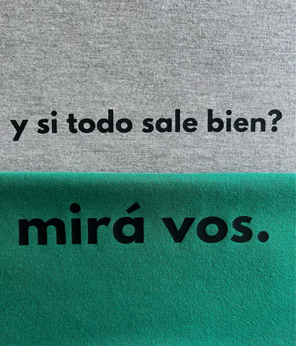 UNA REMERA QUE DIGA
